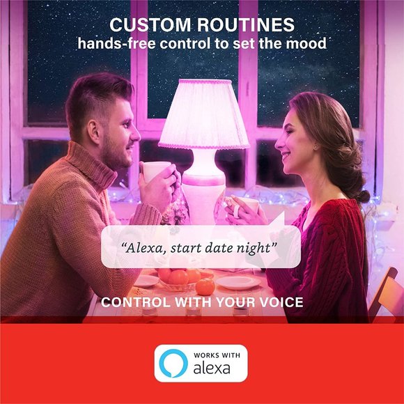 Sengled Smart Light Bulbs, Color Changing w/ Alexa Bluetooth Mesh 8.7W 800LM, 1 - Picture 8 of 12